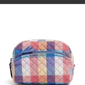 Medium Cosmetic Tropics Plaid by Vera Bradley